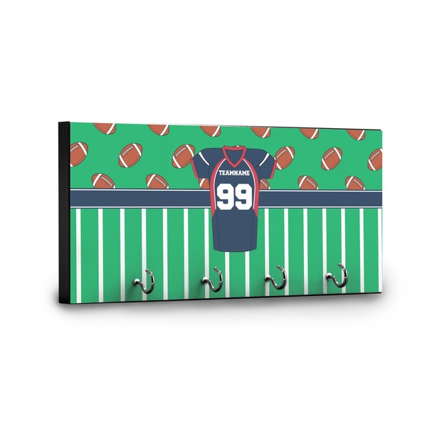 Football Jersey Key Hanger - Front View with Hooks