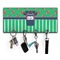 Football Jersey Key Hanger w/ 4 Hooks & Keys