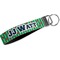 Football Jersey Webbing Keychain FOB with Metal