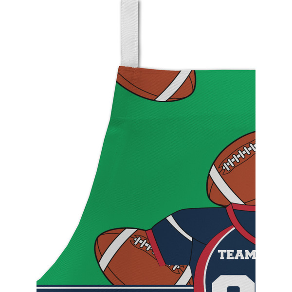 Football Jersey Kid's Aprons - Detail