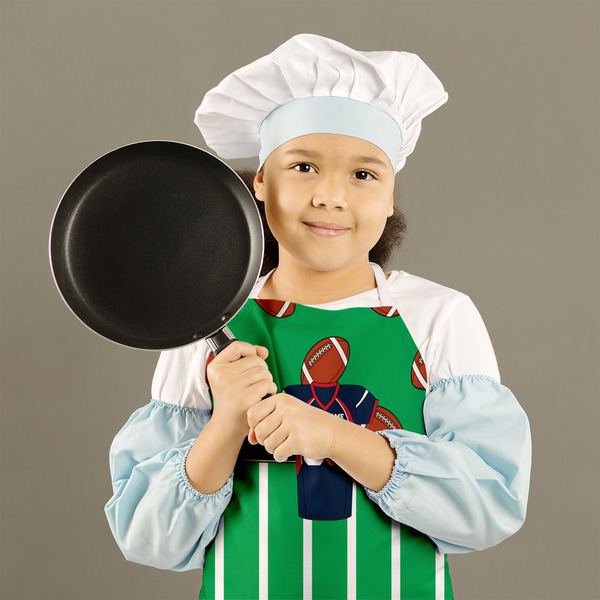 Football Jersey Kid's Aprons - Medium - Lifestyle