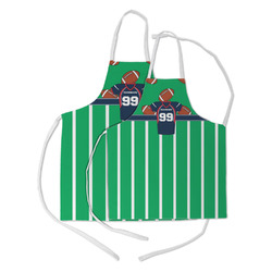 Football Jersey Kid's Apron w/ Name and Number