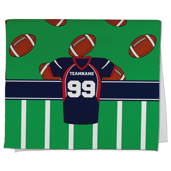 Custom Football Jersey Kitchen Towel - Poly Cotton w/ Name and Number