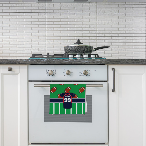 Football Jersey Kitchen Towel - Poly Cotton - Lifestyle