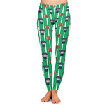 Football Jersey Ladies Leggings - Extra Small (Personalized)