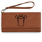 Football Jersey Ladies Wallet - Leather - Rawhide - Front View