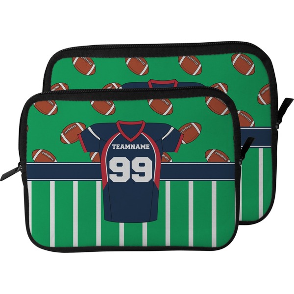 Football Jersey Laptop Sleeve (Size Comparison)