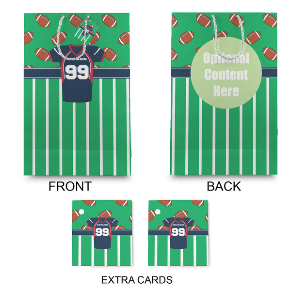 Football Jersey Large Gift Bag - Approval