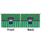 Football Jersey Large Zipper Pouch Approval (Front and Back)