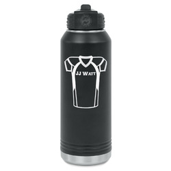 Football Jersey Water Bottles - Laser Engraved - Front & Back (Personalized)