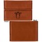 Football Jersey Leather Business Card Holder Front Back Single Sided - Apvl