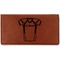 Football Jersey Leatherette Checkbook Holder - Single Sided (Personalized)