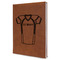 Football Jersey Leather Sketchbook (Personalized)