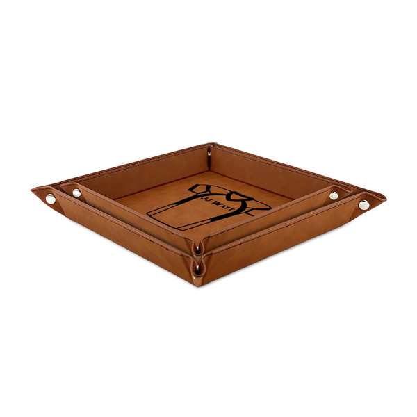 Football Jersey Leather Valet Trays - PARENT MAIN (both trays)