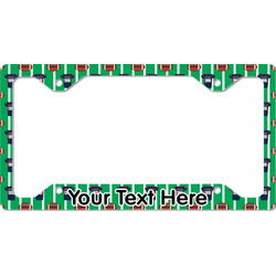 Football Jersey License Plate Frame - Style C (Personalized)