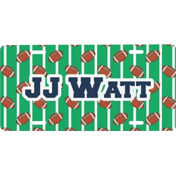 Football Jersey Front License Plate (Personalized)