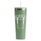 Football Jersey RTIC Everyday Tumbler with Straw - 28oz - Light Green - Single-Sided (Personalized)
