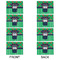 Football Jersey Linen Placemat - APPROVAL Set of 4 (double sided)