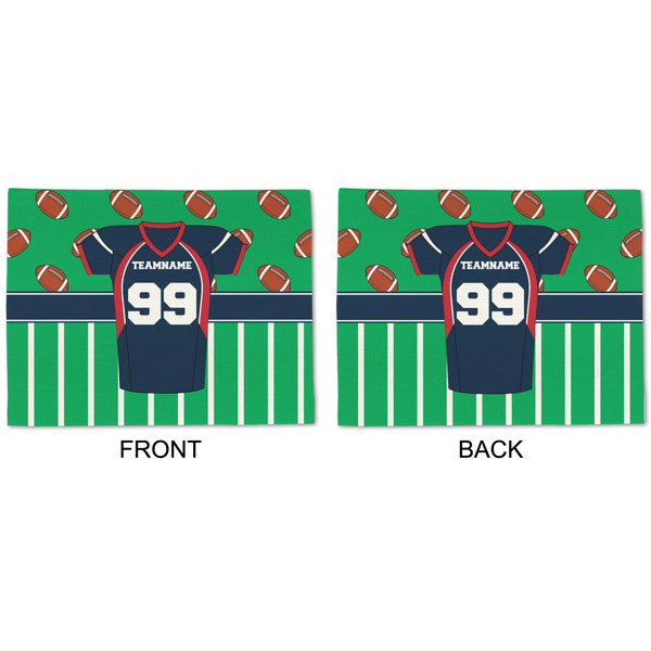 Football Jersey Linen Placemat - APPROVAL (double sided)