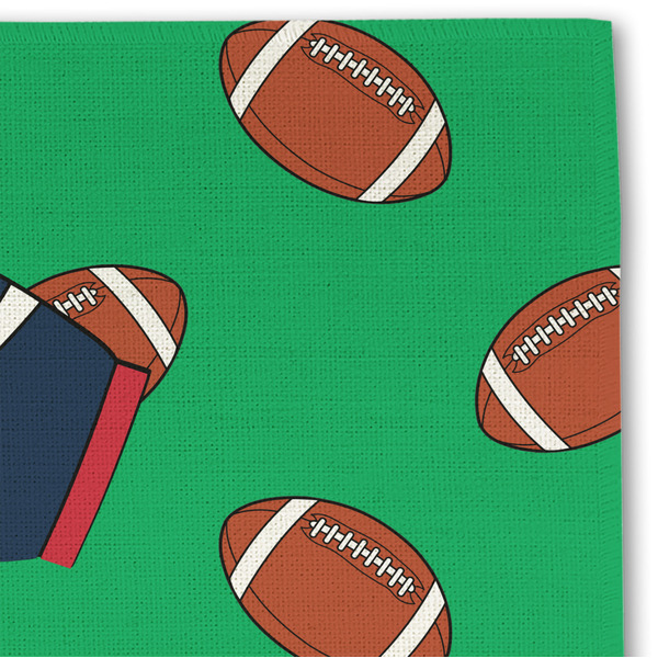 Football Jersey Linen Placemat - DETAIL