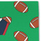 Football Jersey Linen Placemat - DETAIL