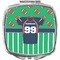 Football Jersey Compact Makeup Mirror (Personalized)
