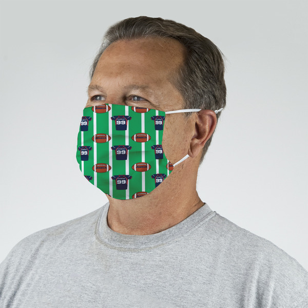 Football Jersey Mask - Quarter View on Guy