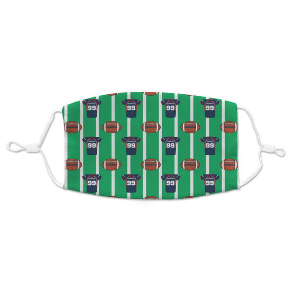 Custom Football Jersey Adult Cloth Face Mask - Standard (Personalized)