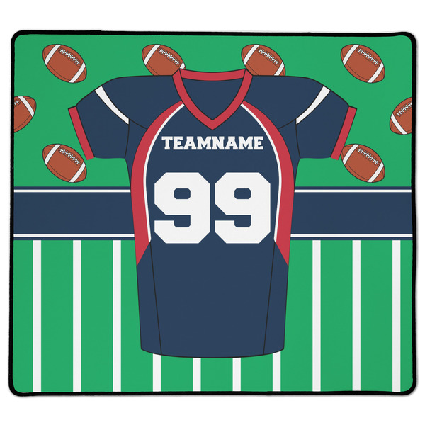 Custom Football Jersey XL Gaming Mouse Pad - 18" x 16" (Personalized)