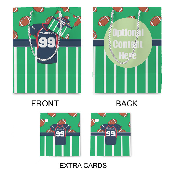 Football Jersey Medium Gift Bag - Approval