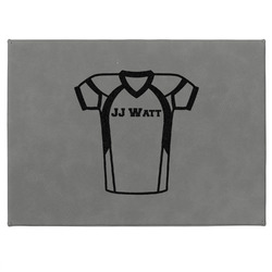 Football Jersey Medium Gift Box w/ Engraved Leather Lid (Personalized)