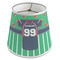 Football Jersey Poly Film Empire Lampshade - Angle View