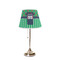 Football Jersey Poly Film Empire Lampshade - On Stand