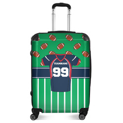 Football Jersey Suitcase - 24" Medium - Checked (Personalized)