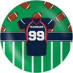 Football Jersey Melamine Plate (Personalized)