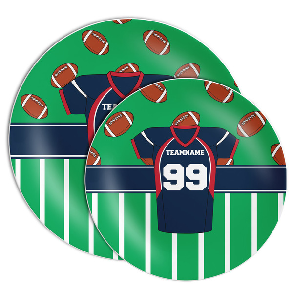 Football Jersey Melamine Plates - PARENT/MAIN
