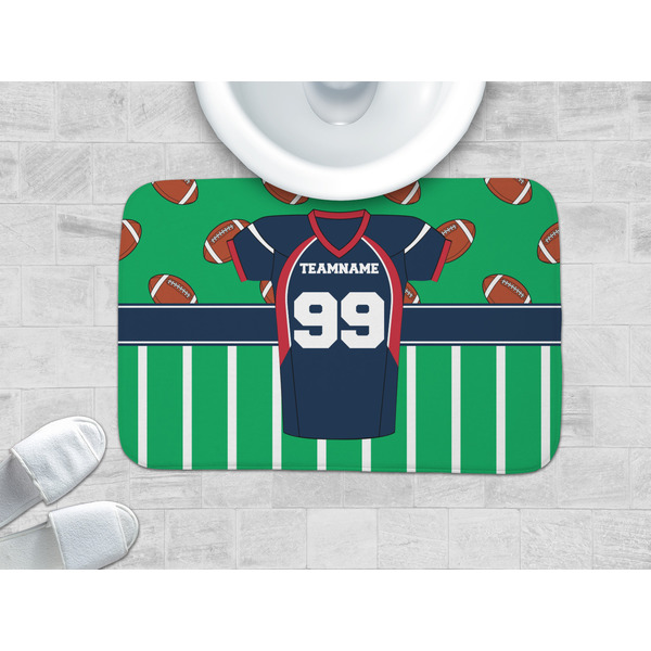 Football Jersey Memory Foam Bath Mat - LIFESTYLE 34x21