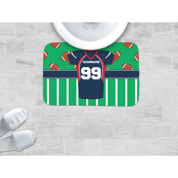 Football Jersey Memory Foam Bath Mat - LIFESTYLE