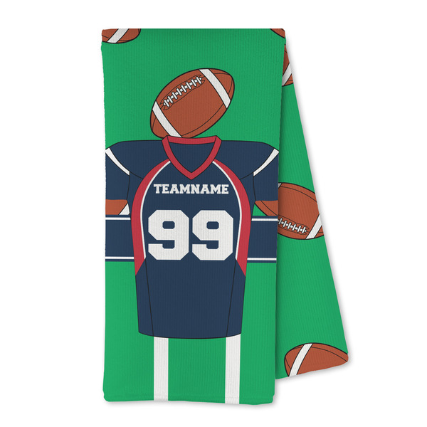 Custom Football Jersey Kitchen Towel - Microfiber (Personalized)