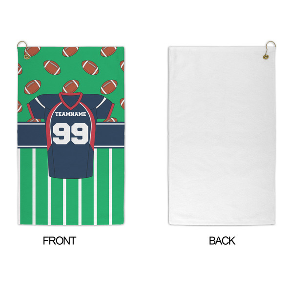 Football Jersey Microfiber Golf Towels - APPROVAL