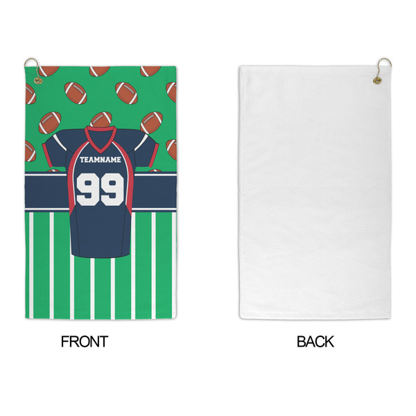 Football Jersey Microfiber Golf Towels - APPROVAL