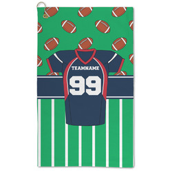 Football Jersey Microfiber Golf Towel (Personalized)