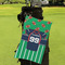 Football Jersey Microfiber Golf Towels - Small - LIFESTYLE