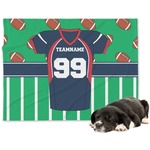 Football Jersey Dog Blanket (Personalized)