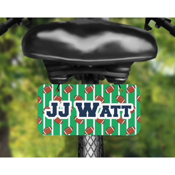 Football Jersey Mini License Plate on Bicycle - LIFESTYLE Two holes