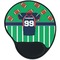 Football Jersey Mouse Pad with Wrist Support - Main