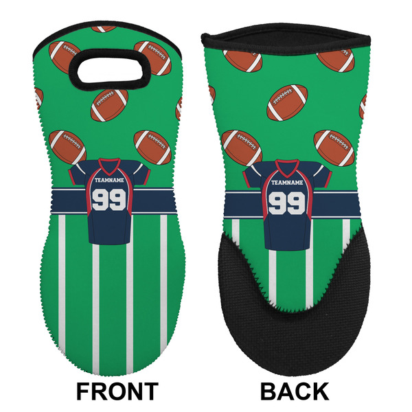 Football Jersey Neoprene Oven Mitt (Front & Back)