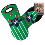 Football Jersey Neoprene Oven Mitt w/ Name and Number