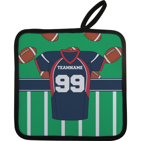 Custom Football Jersey Pot Holder w/ Name and Number