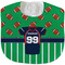 Football Jersey Velour Baby Bib w/ Name and Number